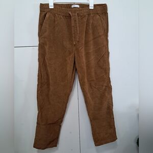 Men's Size Large Sonoma Elastic Waist Corduroy Pants